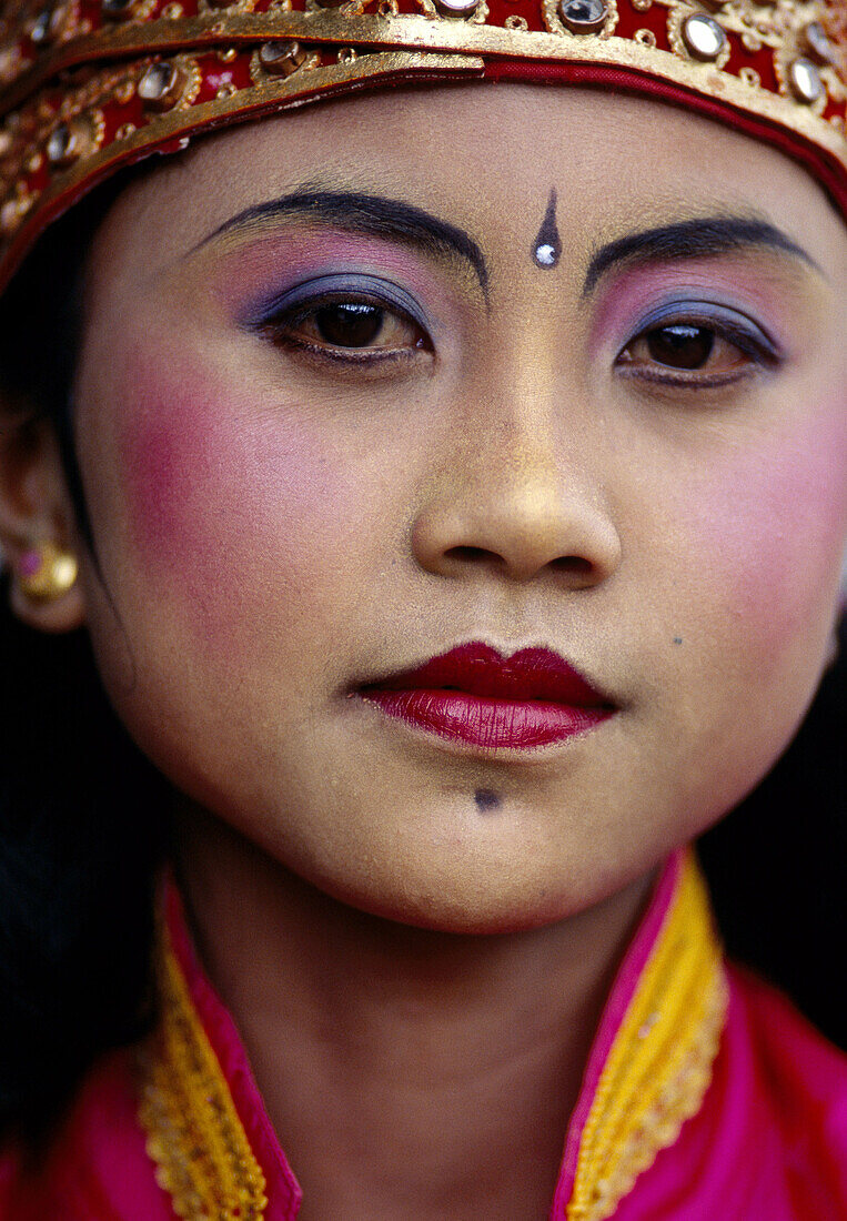 Ramaya Dance. Balinese dancers from Ubud. Bali. Indonesia