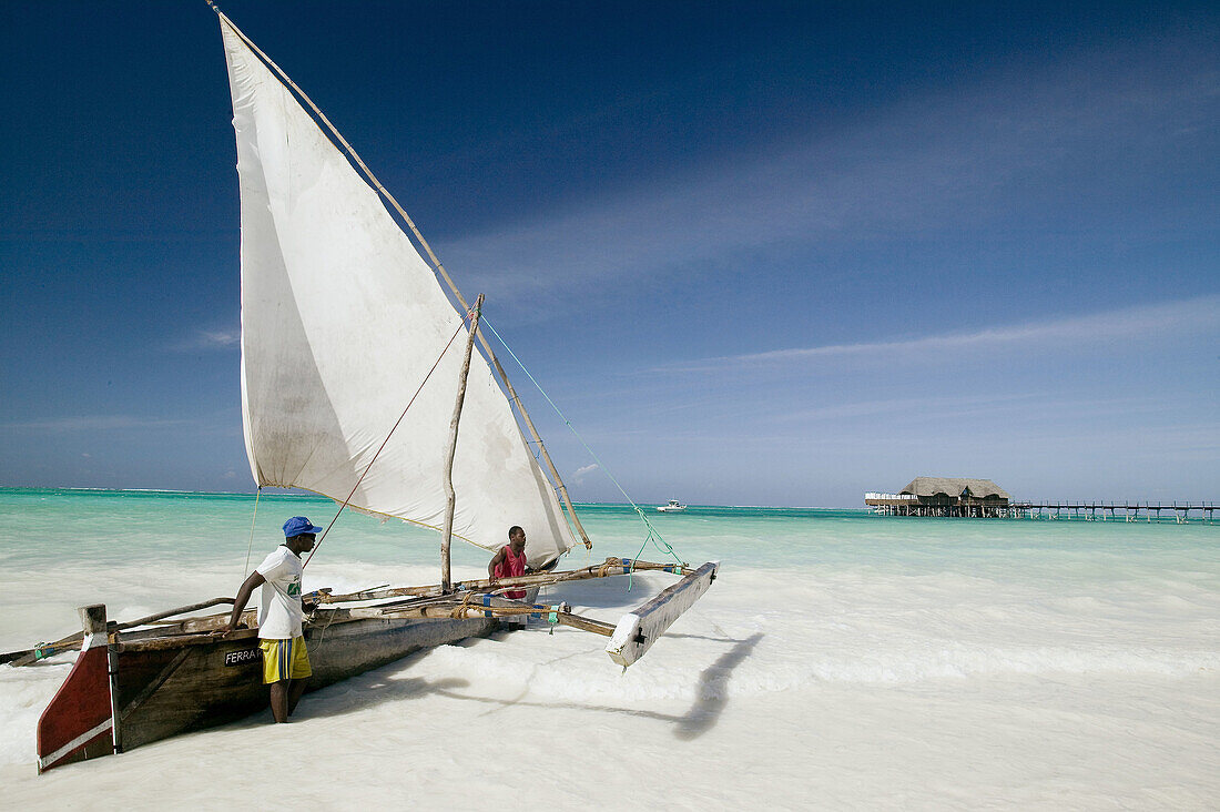 Kiwengwa beach. Zanzibar Island. Tanzania