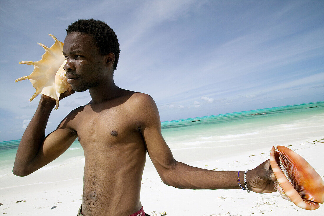 Jambiani beach. Zanzibar Island. Tanzania