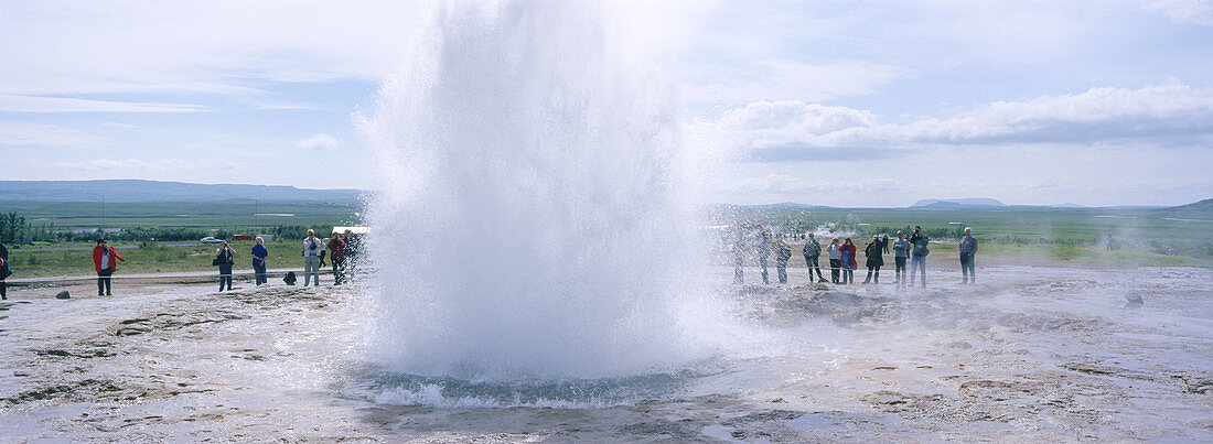 Geyser. Iceland