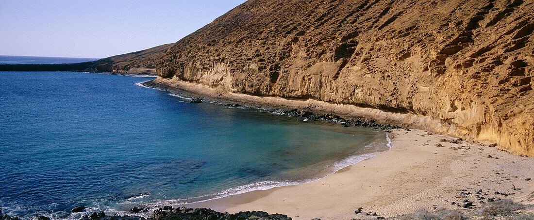 La Cocina beach. La Graciosa island. Canary Islands. Spain