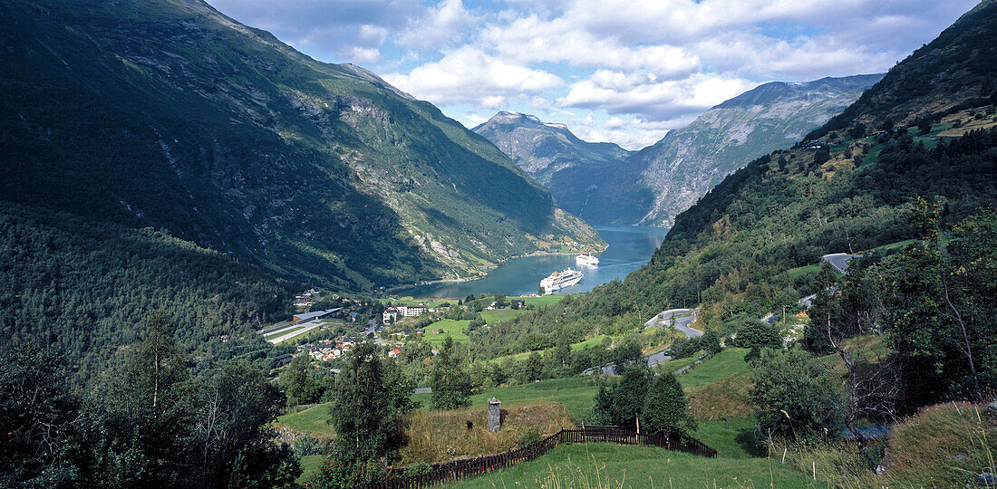 Geirangerfjord. Norway.