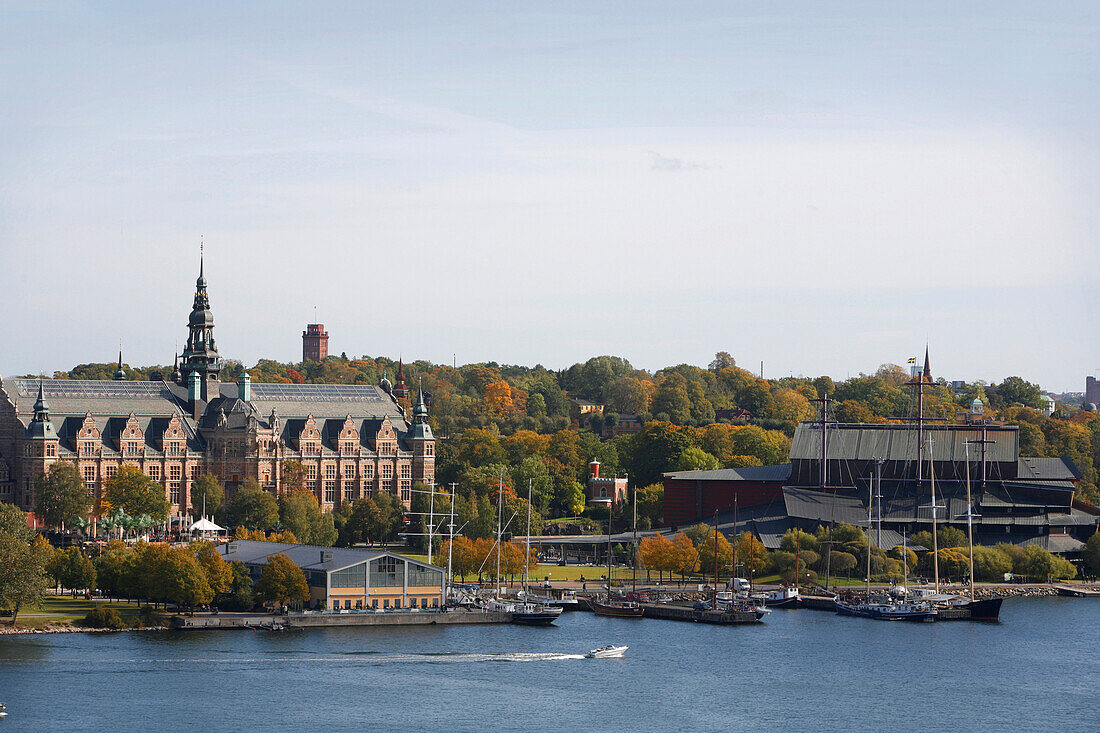 Nordiska and Vasa Museums, Djurgården, Stockholm, Sweden