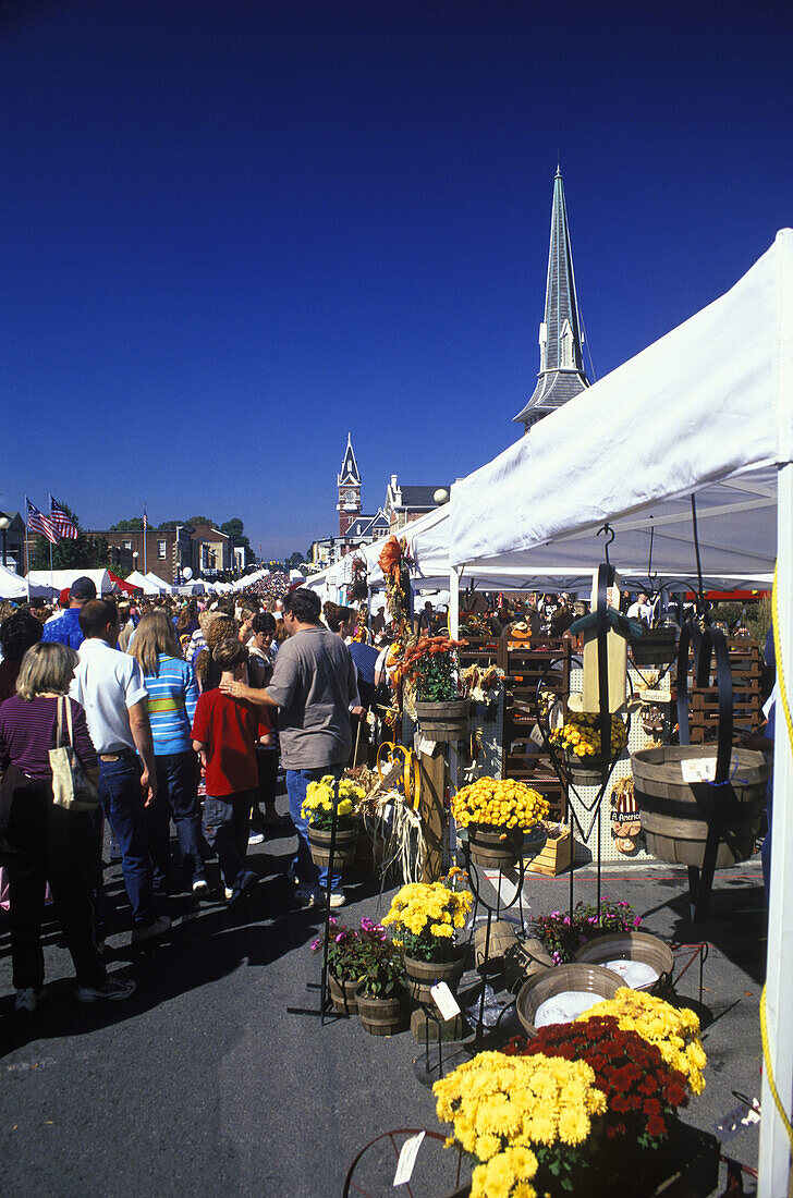 Clarion autumn leaf festival, Clarion, Western pennsylvania, USA