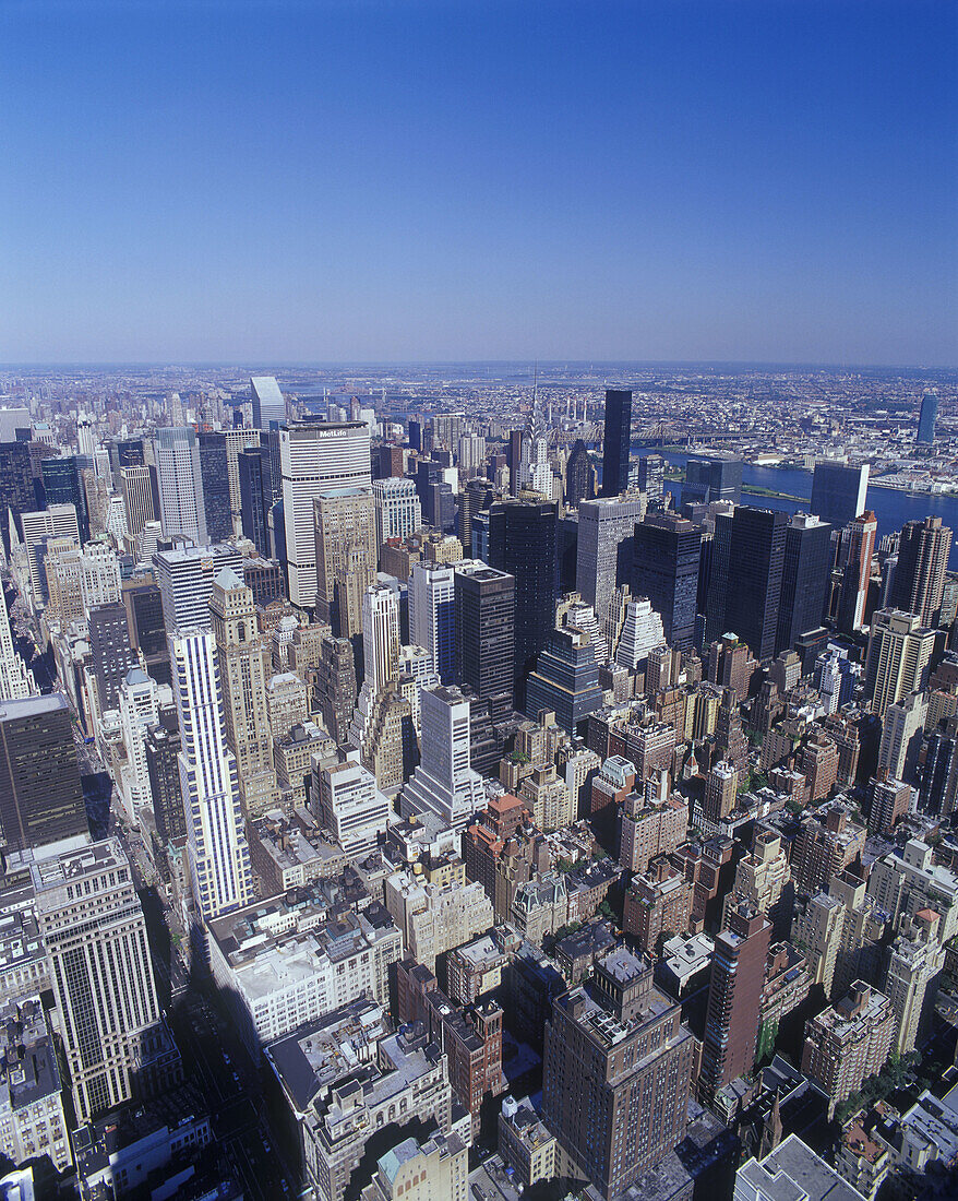 Midtown skyline, Manhattan, New York, USA