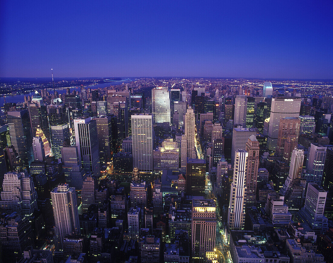 Midtown skyline, Manhattan, New York, USA