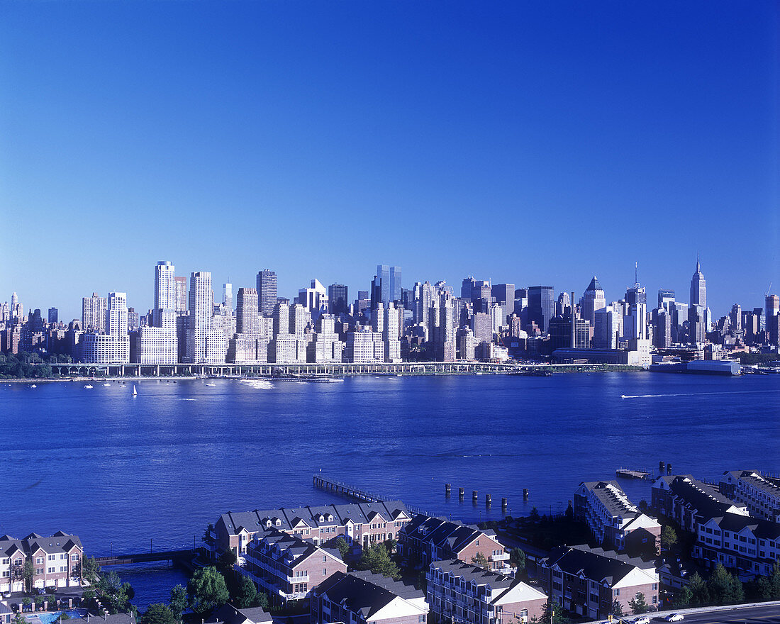 Midtown skyline, Manhattan, New York, Usa