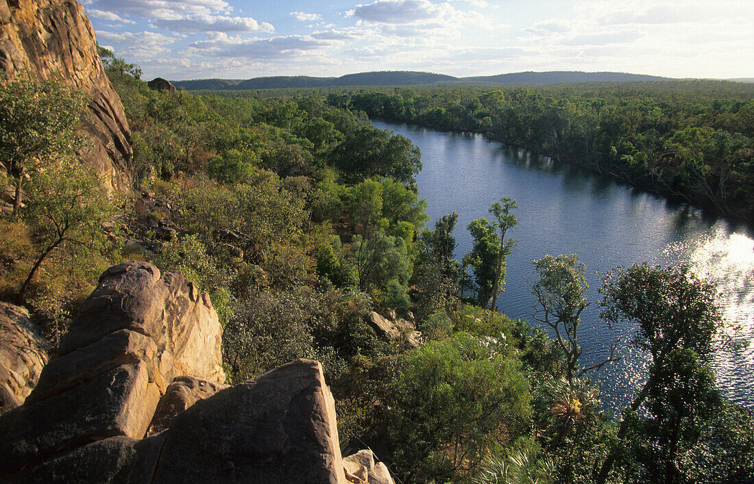 View over Katherine River in Nitmiluk National Park, Northern Territory, Australia