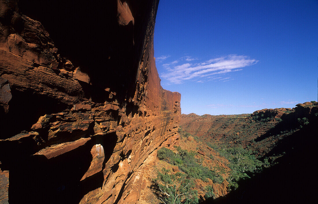 Der Kings Canyon im Watarrka National Park, Central Australia, Northern Territory, Australien