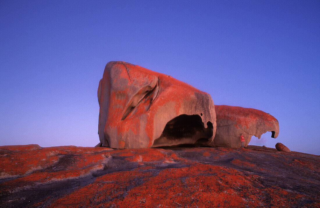 Die Granitfelsen der Remarkable Rocks im Flinders Chase National Park, Kangaroo Island, Südaustralien, Australien