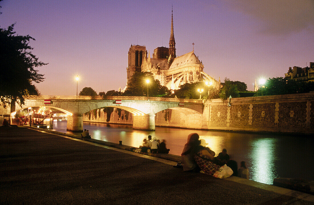 Notre Dame cathedral. Paris, France