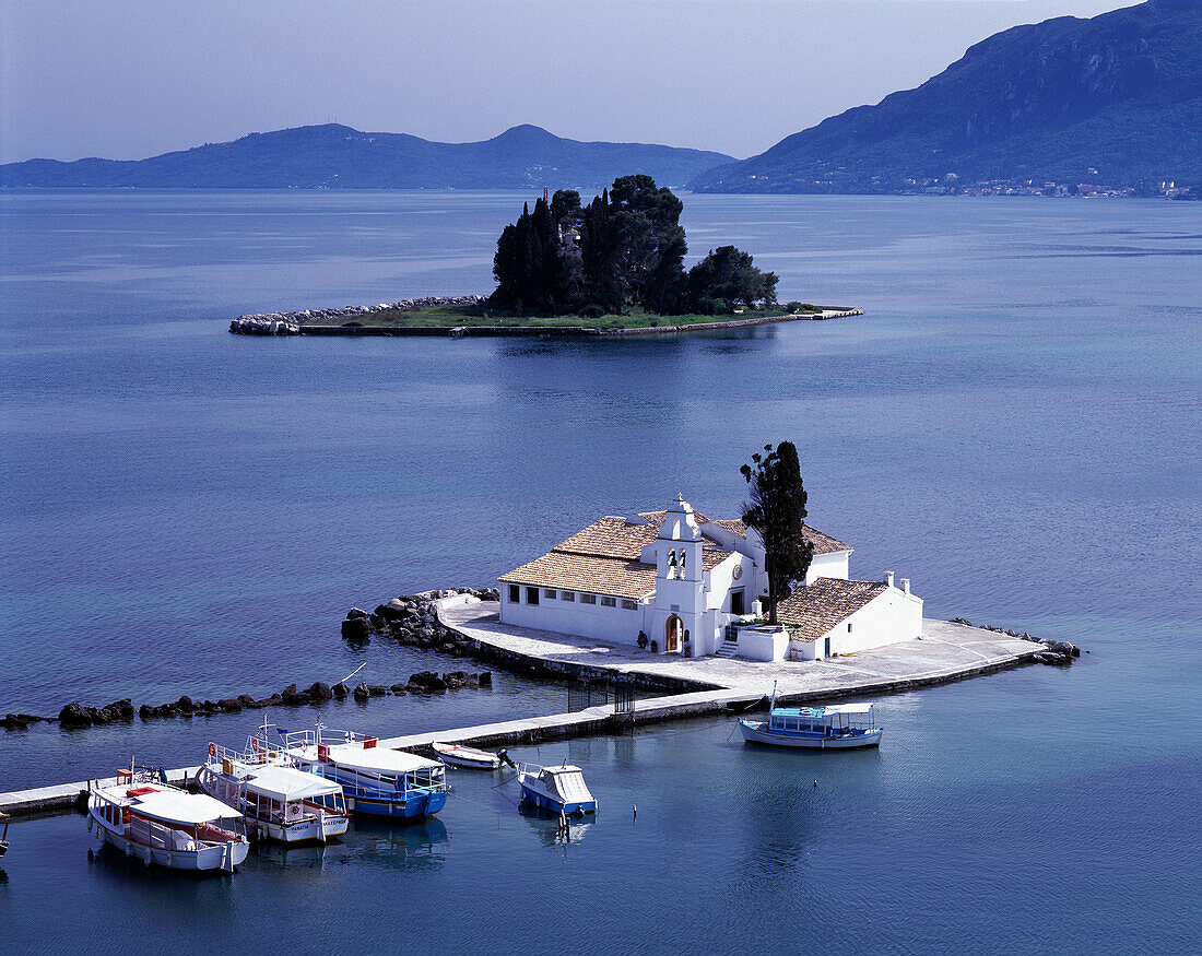 Vlacherna Convent. Corfu Town (Kerkira). Corfu. Greece