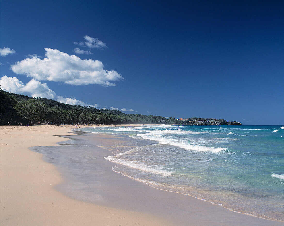 Playa Grande in Rio San Juan. Dominican Republic