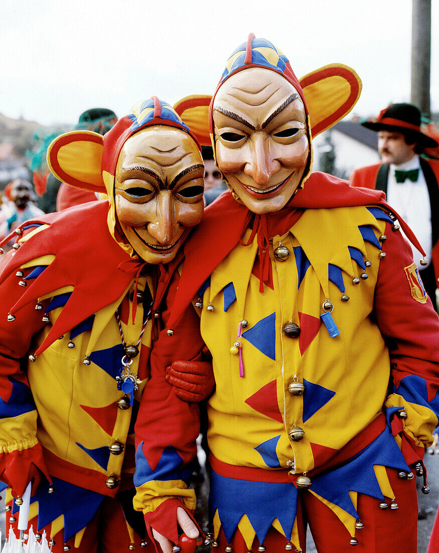 Carnival, Teningen-Heimbach, Breisgau, Black Forest, Baden-Württemberg, Germany