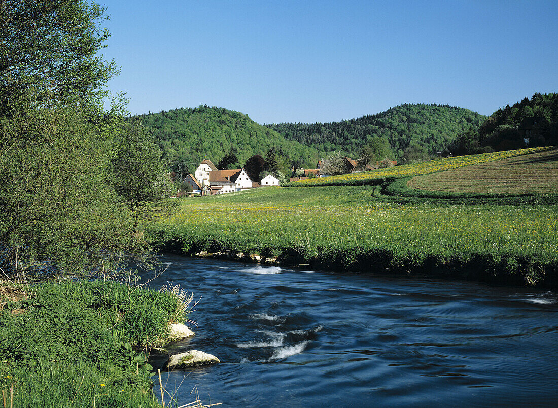 Vorra-Artelshofen, Pegnitz, Fränkische Schweiz-Veldensteiner Forst, Franconia, Bavaria, Germany