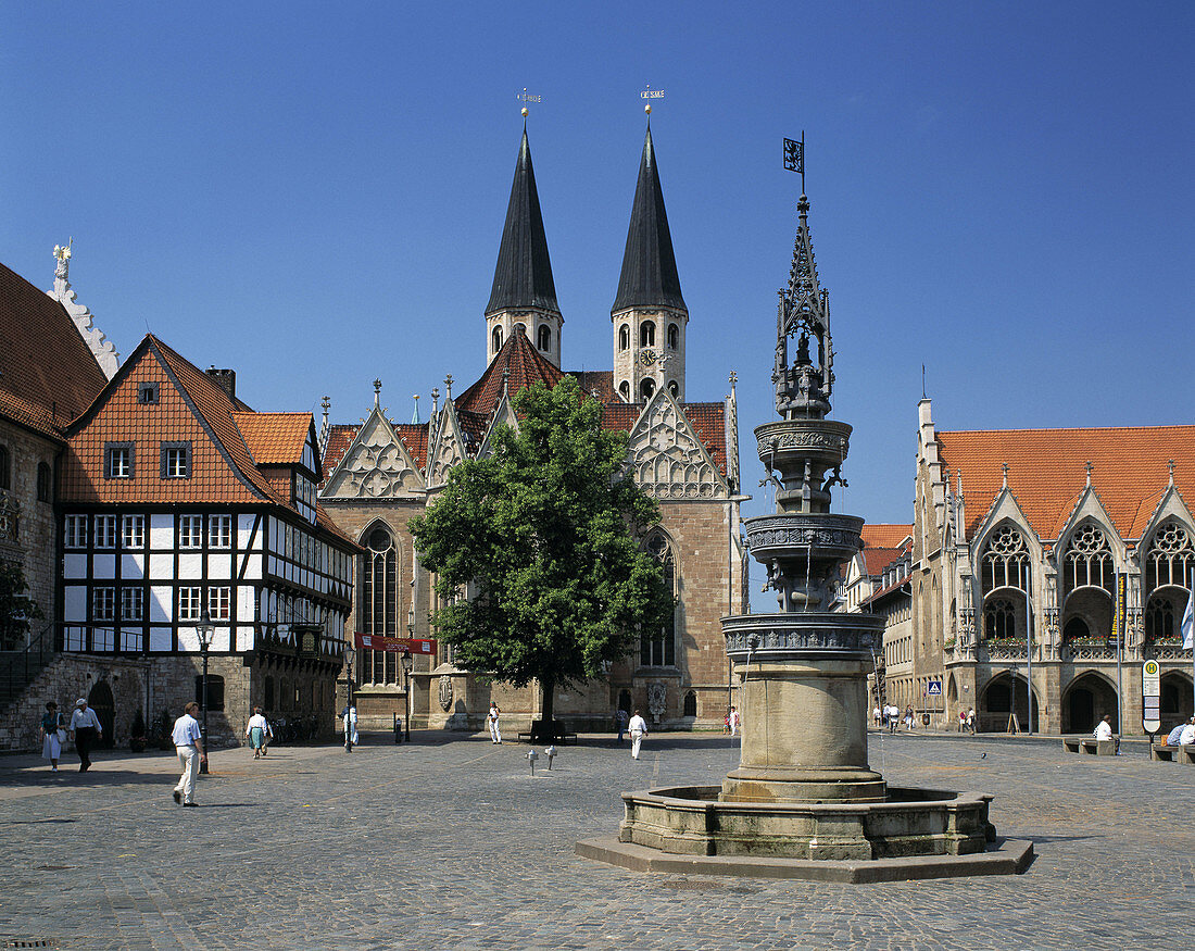 Altstadtmarkt, Braunschweig, Lower Saxony, Germany