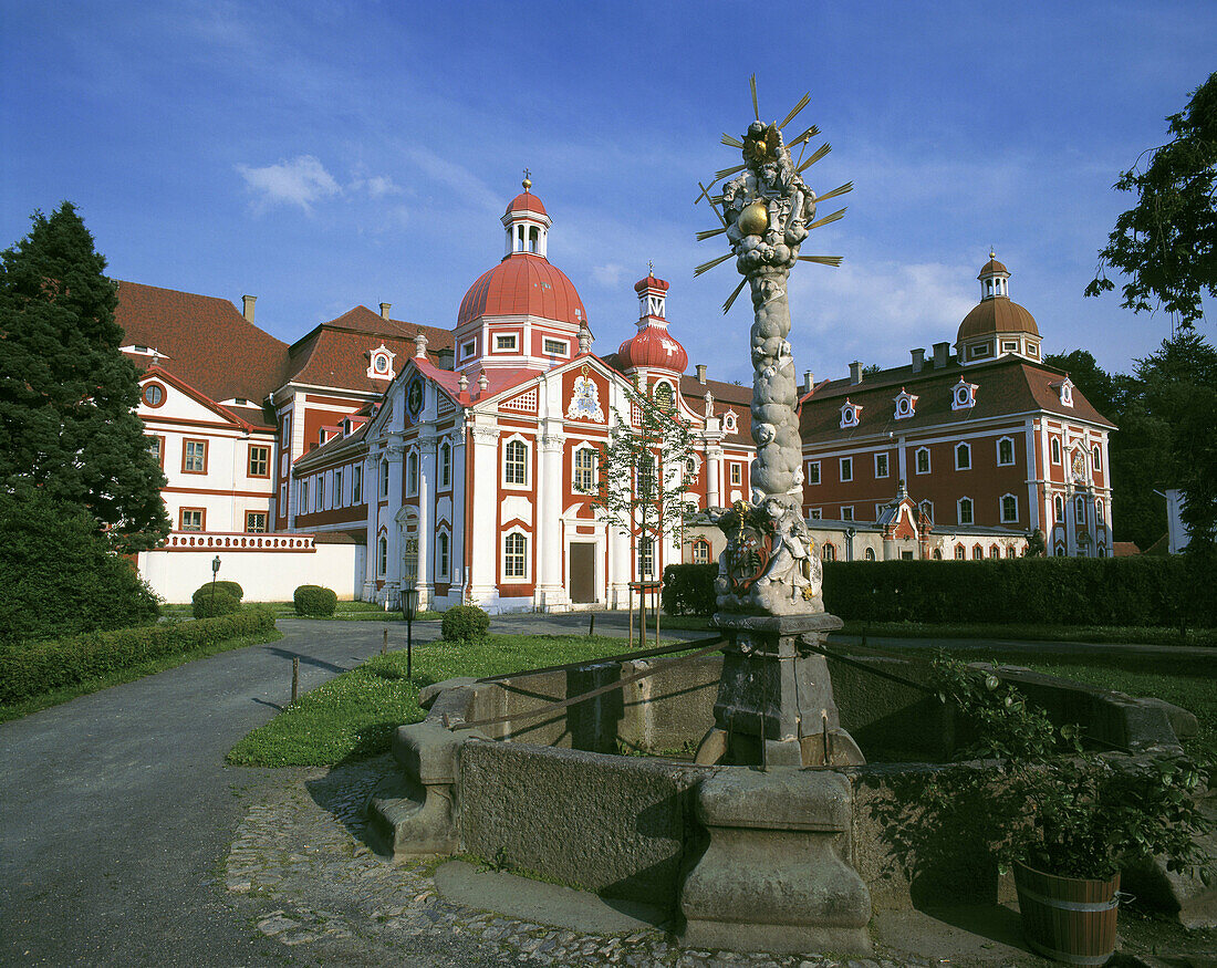 St. Marienthal Cistercian convent, Ostritz, Saxony, Germany