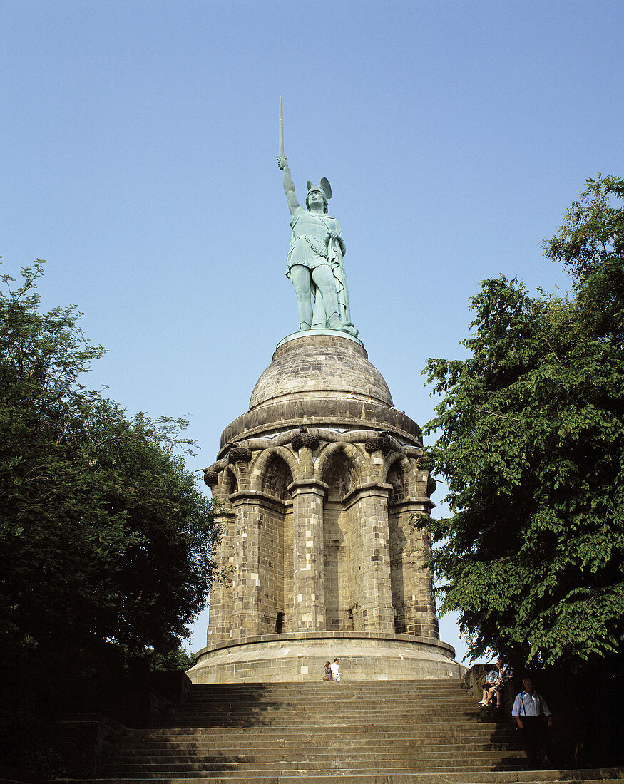 Hermann memorial, Detmold, North Rhine-Westphalia, Germany