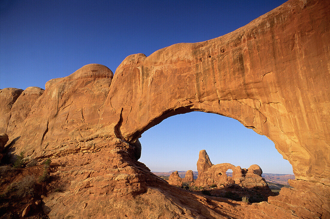 North Window Arch. Arches National Park. Utah. USA