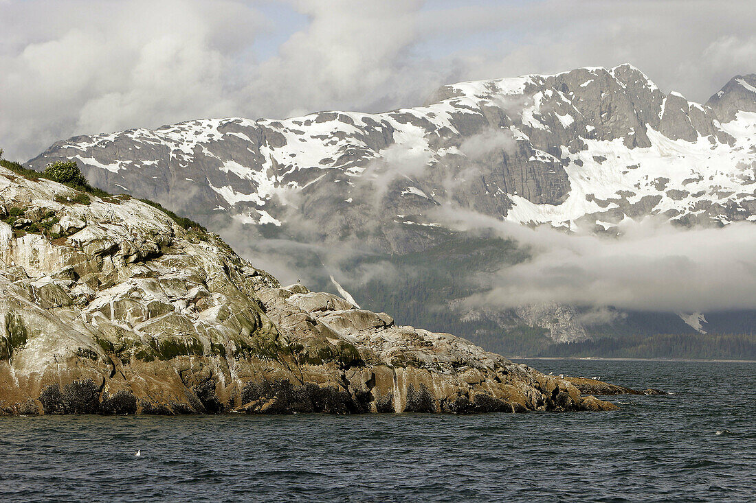 Glacier Bay National Park in Southeast Alaska, USA.
