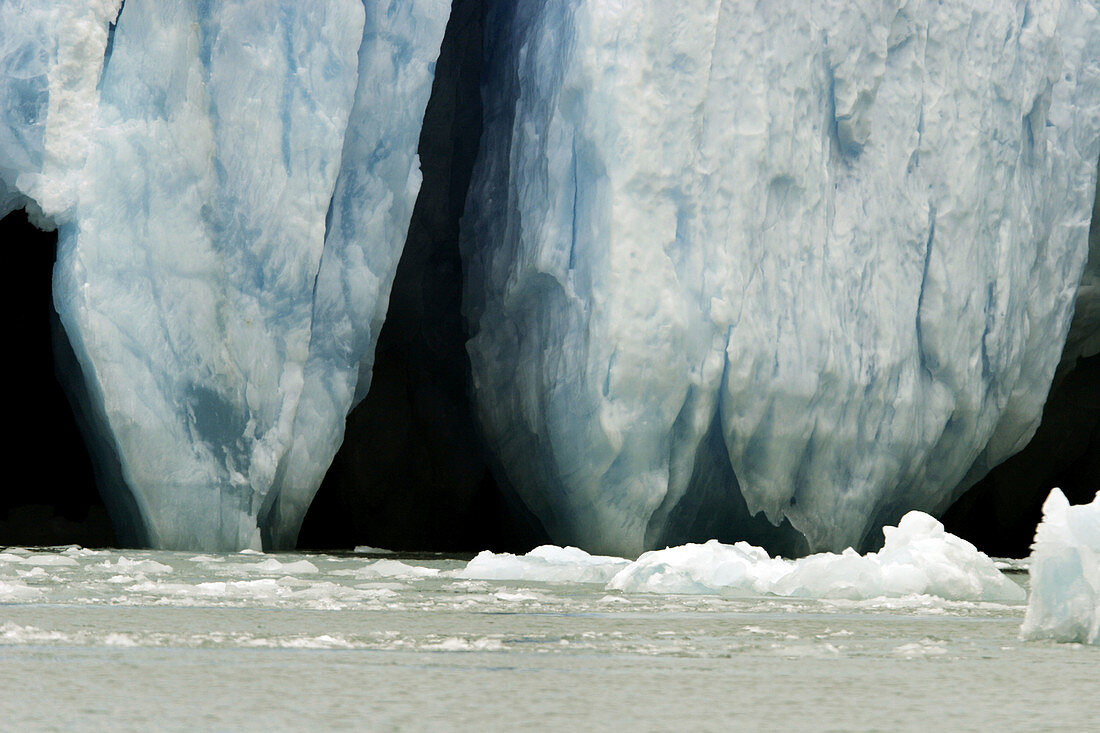 Dawes Glacier at the end of Endicott Arm in Stephen s Passage, Southeast Alaska, USA.