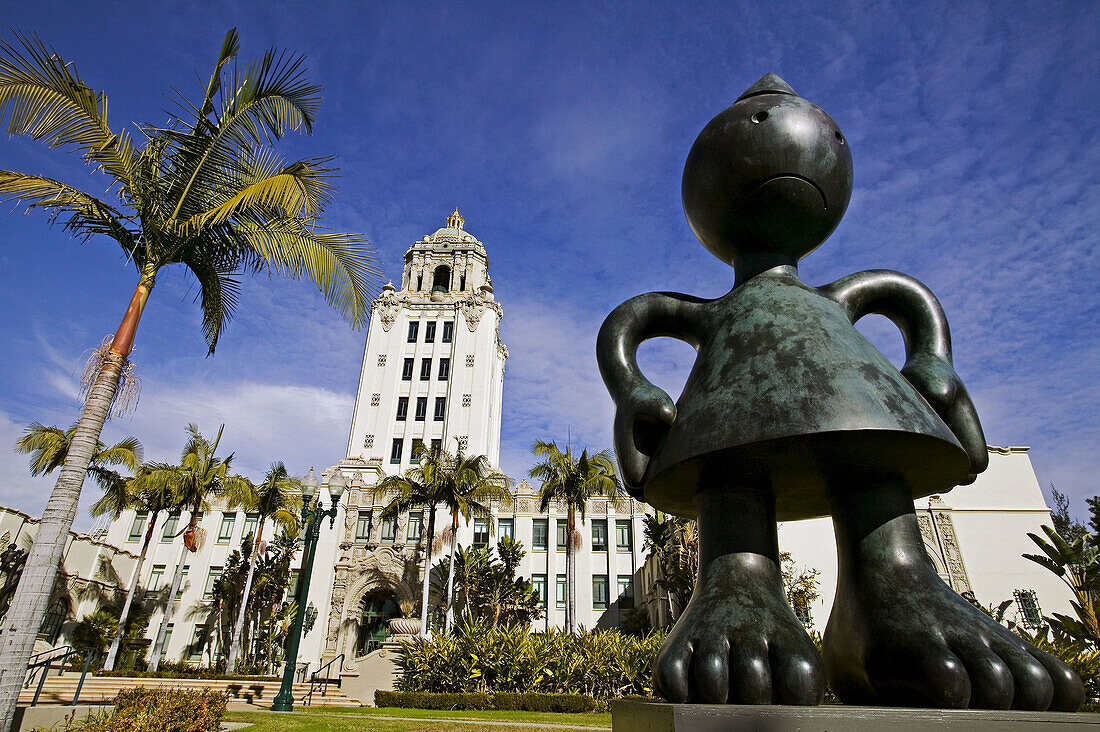 Beverly Hills City Hall, Los Angeles, California, USA