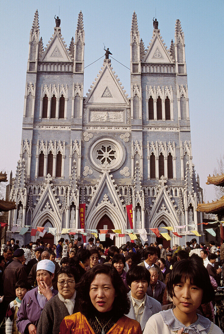 Catholic cathedral, Beijing. China.