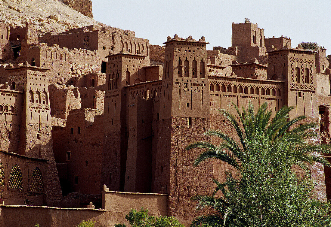 Kasbah of Aït Benhaddou in Ouarzazate. Morocco