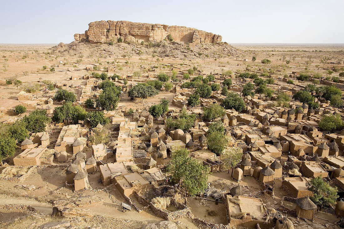 Village of Songo, Dogon Country, Mali, Africa