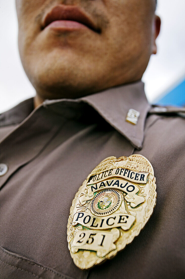 Navajo police, Canyon de Chelly National Monument, Arizona, USA