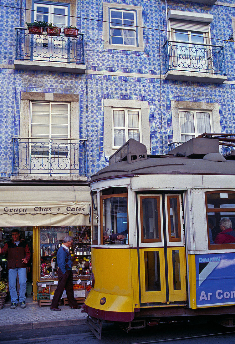 Tram. Lisbon. Portugal