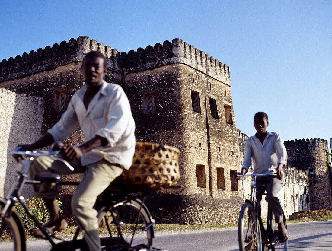 Omani fort, built in 1701, Stone Town, Zanzibar Island, Tanzania