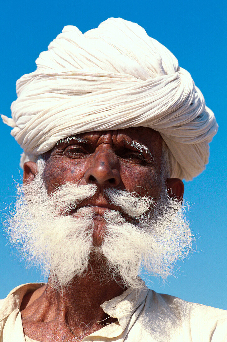 Man, Jaisalmer. Rajasthan, India