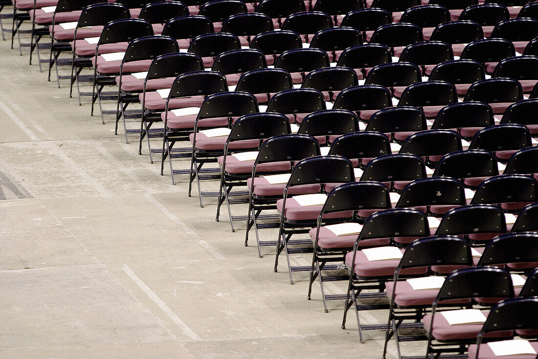  Aisle, Alone, Arrangement, Audience, Auditorium, Beginning, Chair, Chairs, Color, Colour, Concept, Concepts, Concert, Contemporary, Corridor, Corridors, Crowd, Crowded, Crowds, Diagonal, Done, Empty, Finished, Folding chairs, Horizontal, Isolation, Line,