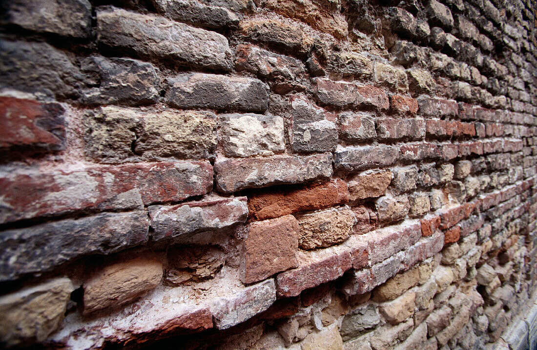  Aged, Background, Backgrounds, Brick, Bricks, Brown, Careless, Carelessness, Close up, Close-up, Closeup, Color, Colour, Concept, Concepts, Construction, Daytime, Detail, Details, Exterior, Hard, Hardness, Horizontal, Old, Outdoor, Outdoors, Outside, Pat
