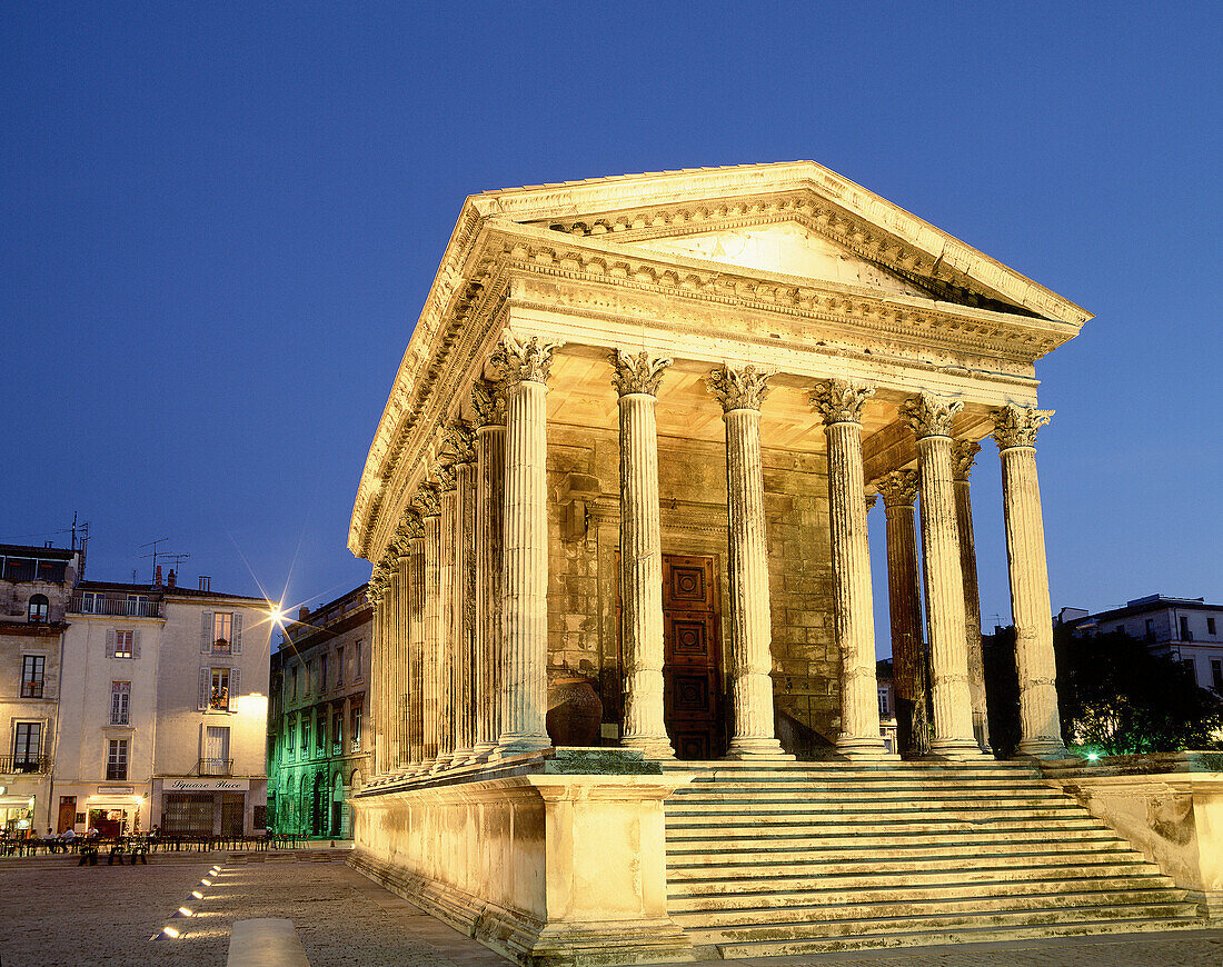 Maison Carée (1st century AD). Nimes. France