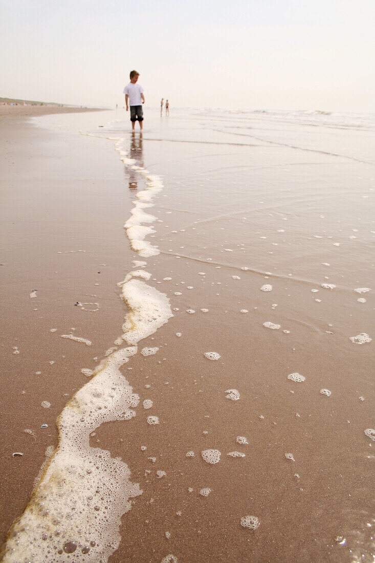 Little boy on the beach