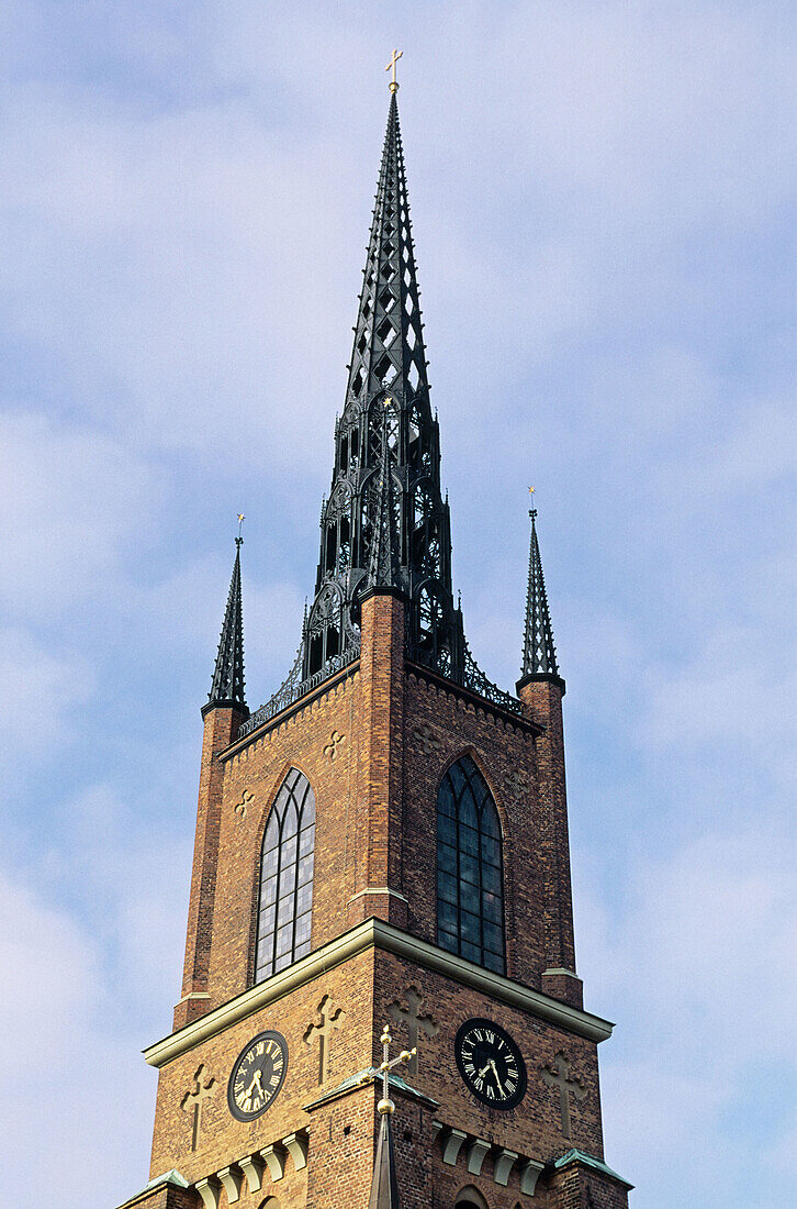 Riddarholms church. Riddarholmen Island. Stockholm. Sweden.