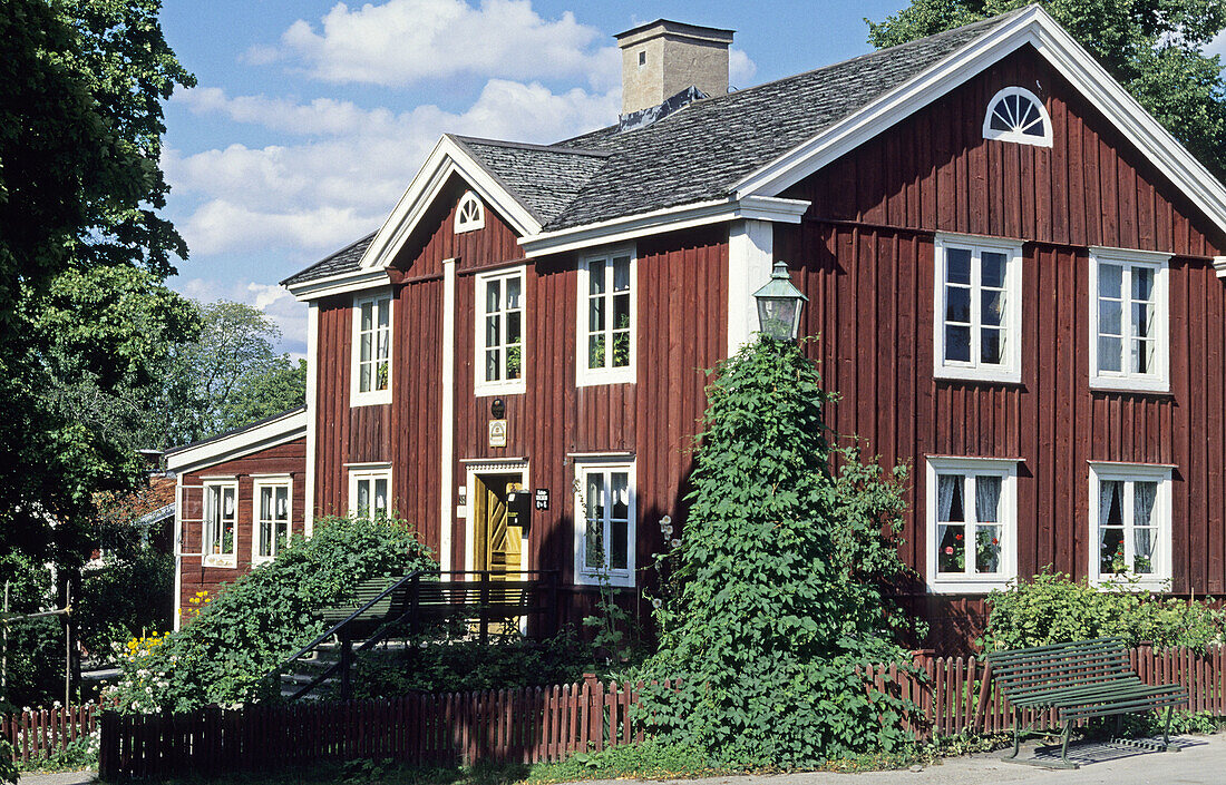 Open air museum. Skansen. Djurgarden Island. Stockholm. Sweden.