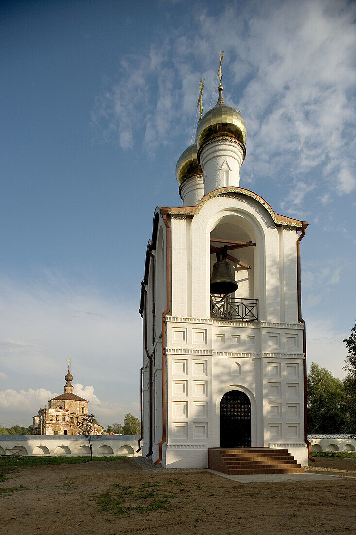 Monastery of St. Nicholas: bell tower, Pereyaslavl-Zalessky. Golden Ring, Russia