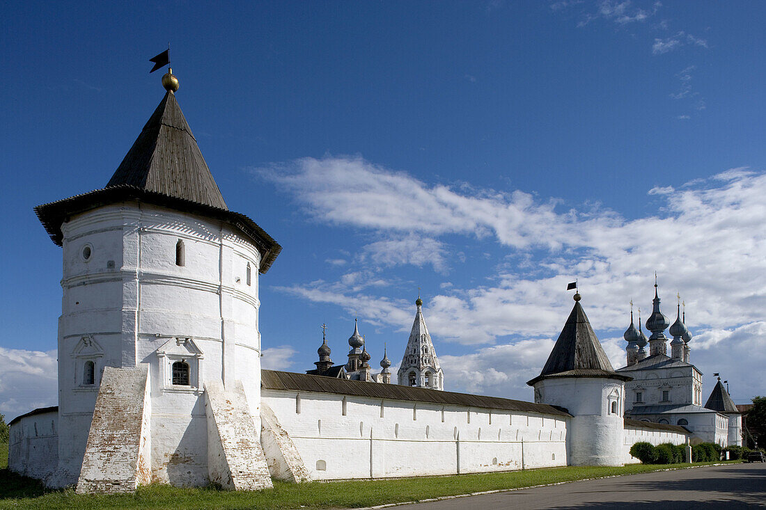 Monastery of Archangel Michael founded in the 13th century, Yuriev Polskoy. Golden Ring, Russia