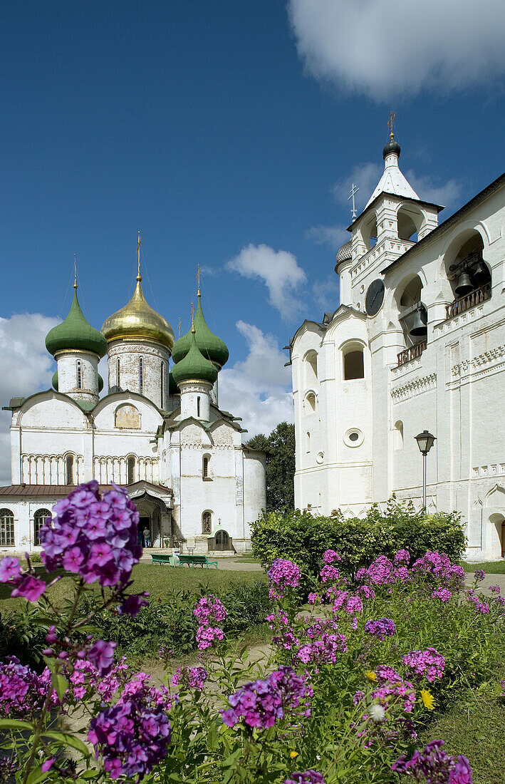 St. Euthymius monastery founded in the mid 14th century, Suzdal. Golden Ring, Russia
