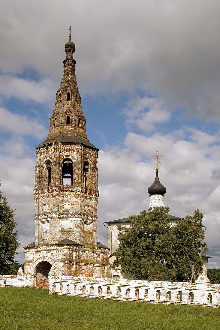 Bell tower (12th-18th century), Kidekcha near Suzdal. Golden Ring, Russia
