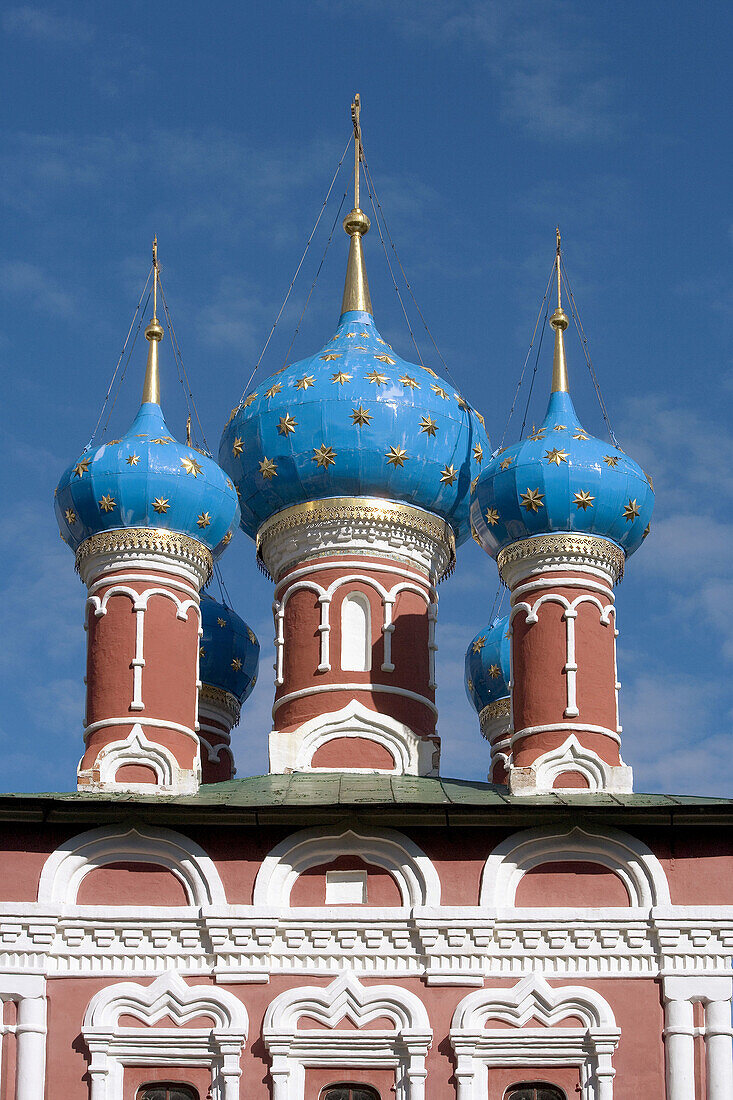 Church of St. Demetrius on Blood in the Kremlin, Uglich. Golden Ring, Russia