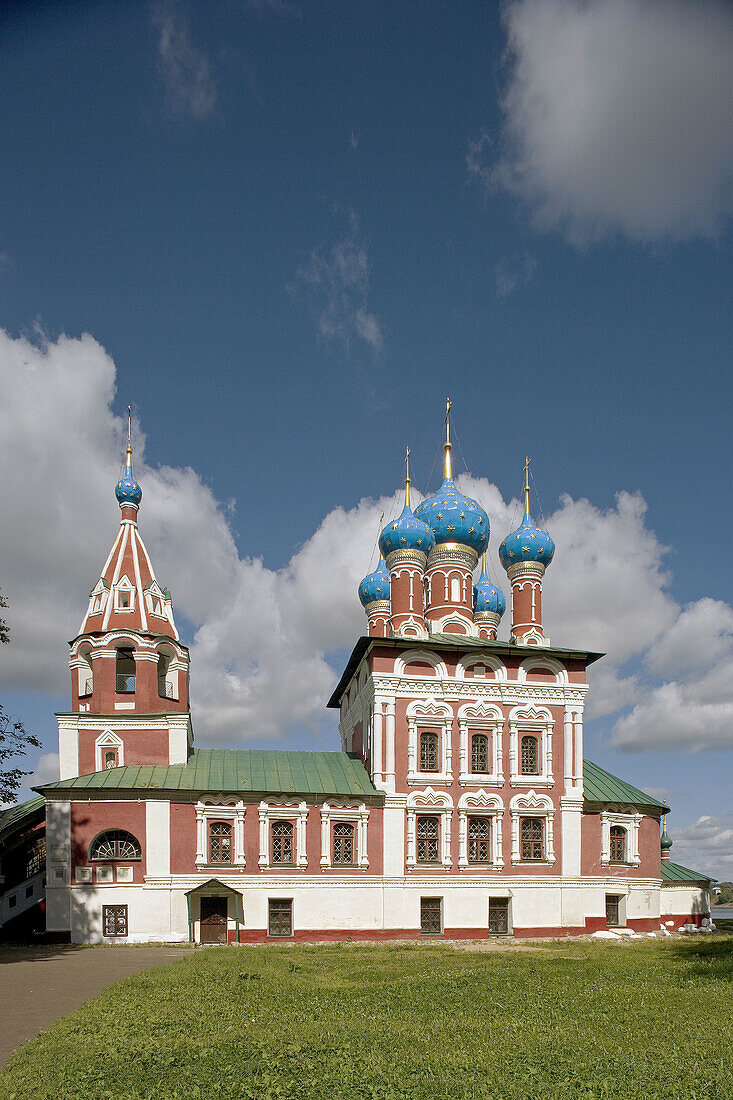 Church of St. Demetrius on Blood in the Kremlin, Uglich. Golden Ring, Russia