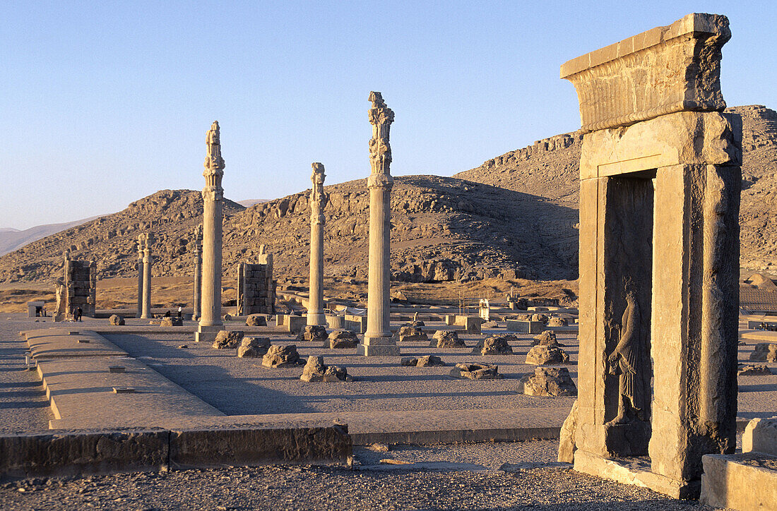 Darius Palace. Tachara. Persepolis. Iran.