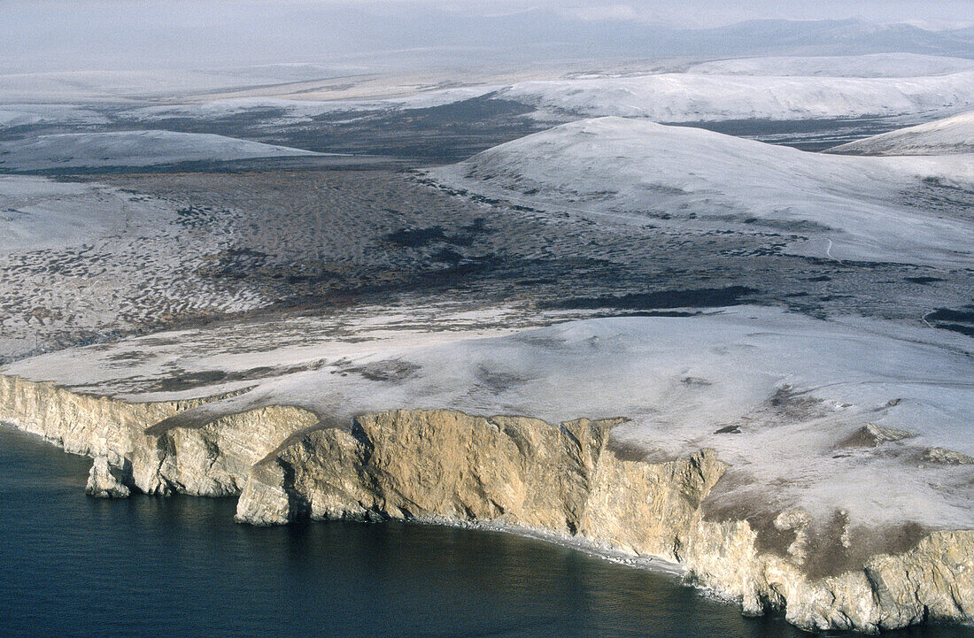 Bering sea coast. Alaska. USA