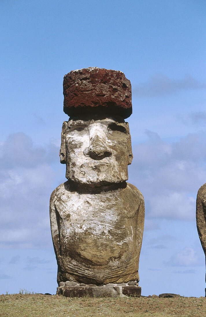 Moais. Easter Island, Chile