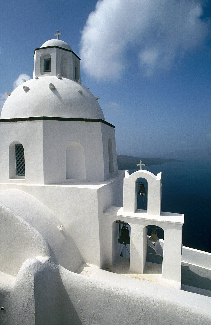 Santorini. Cyclades Islands. Greece.