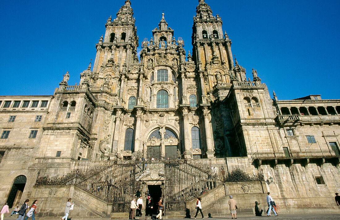 Santiago cathedral. Santiago. Galicia. Spain.